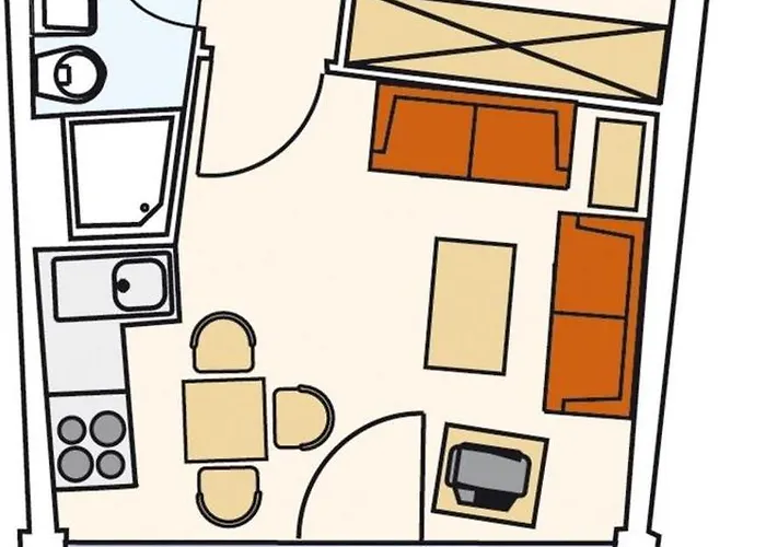 Strandidyll, 23 - Typ A1s Lejlighed